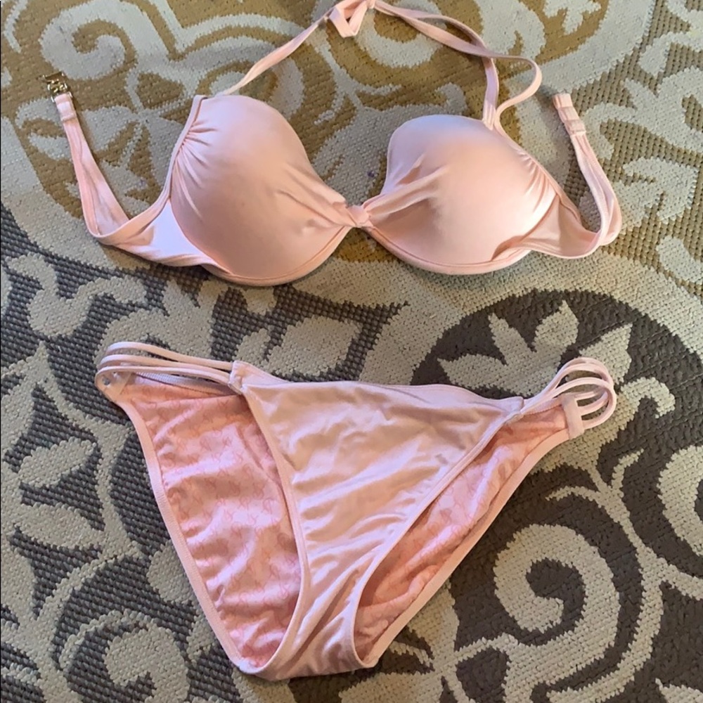 Light pink Victoria secret swim suit